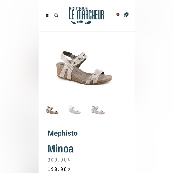 Ladies Mephisto Sandals - Picture 4 of 4